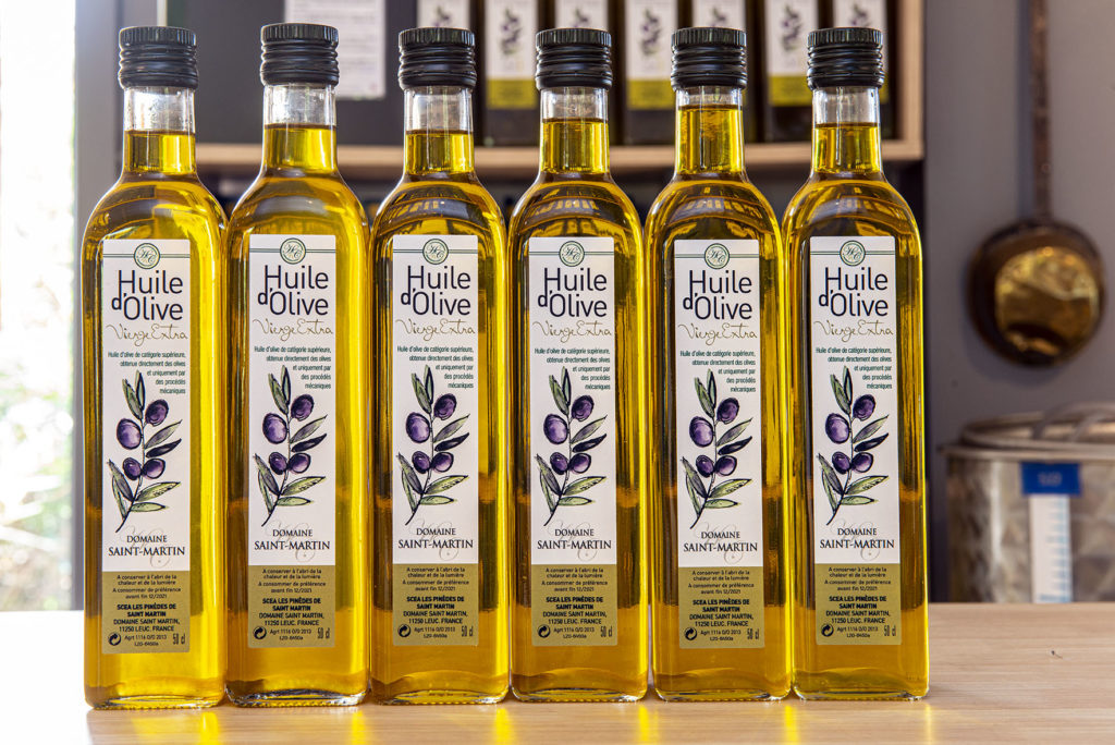 Notre huile d'olive en 50 cl